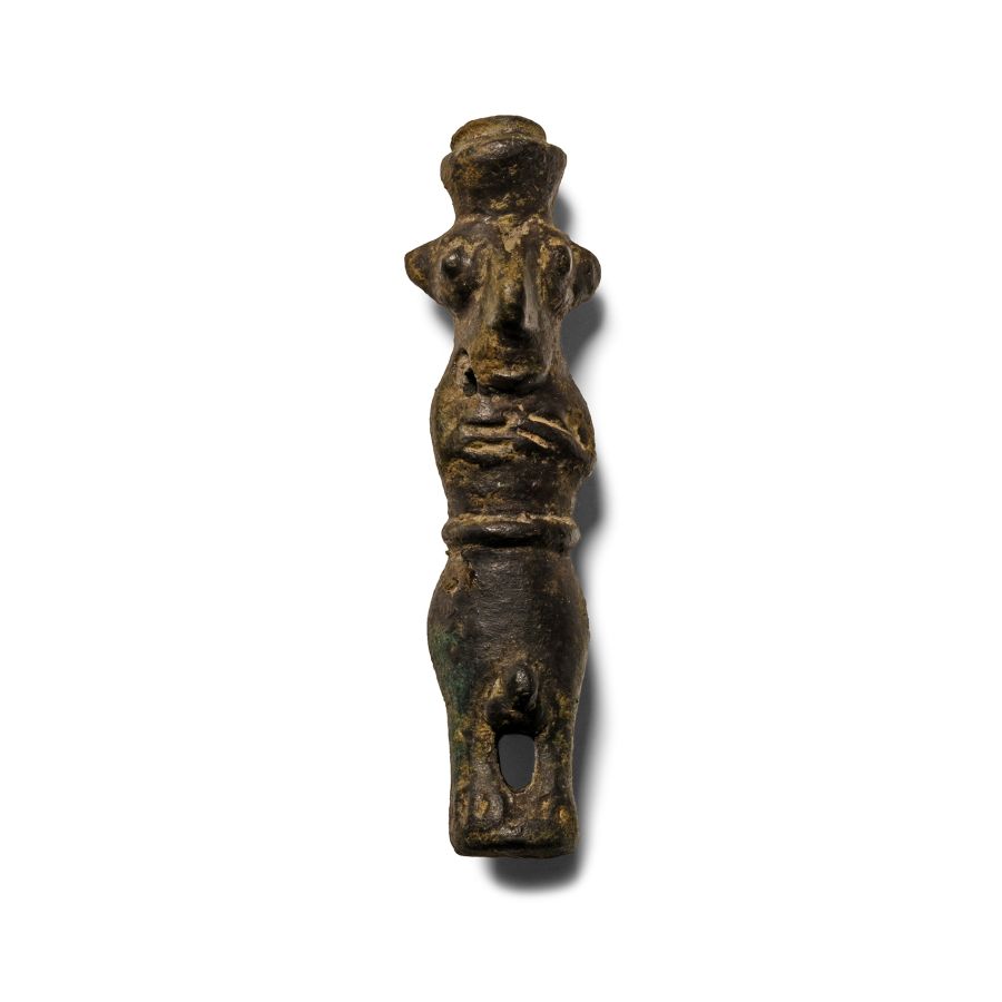 Luristan Bronze Piravand Figure of a Man