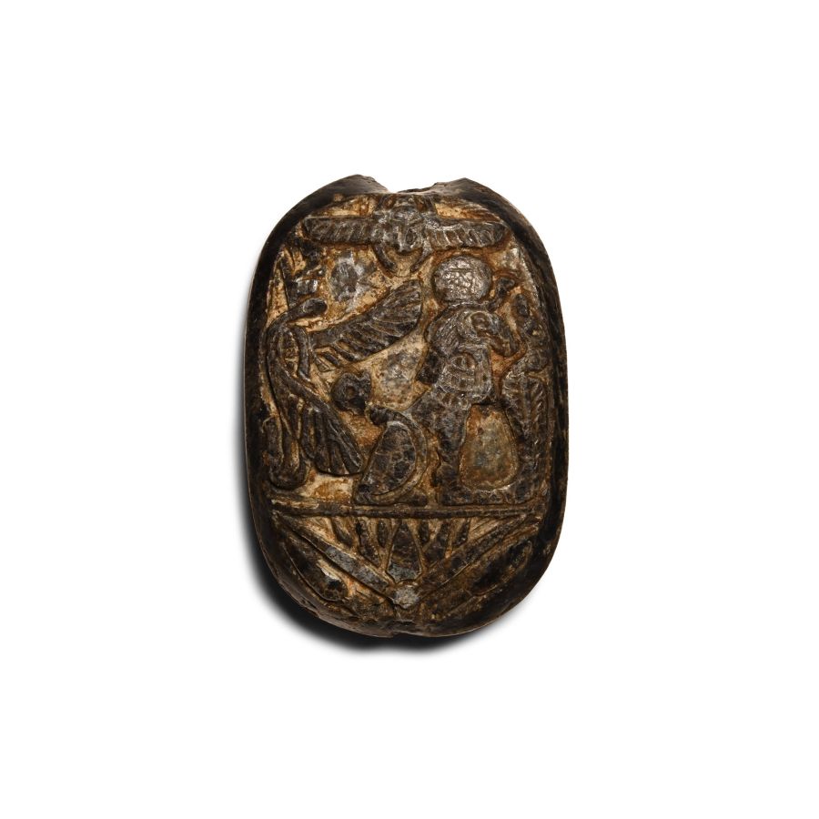 Egyptian Steatite Scaraboid for Pharaoh Shabaka