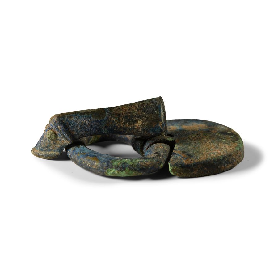 Germanic Bronze Belt Buckle