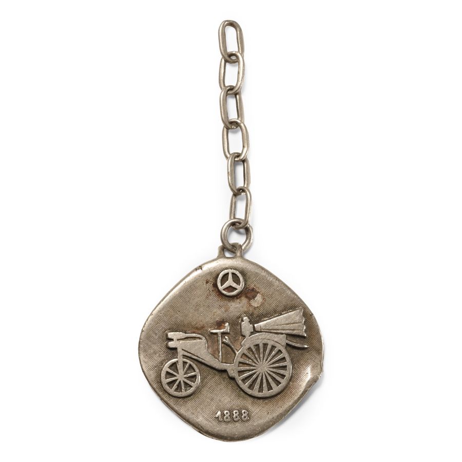 Post Medieval Mercedes Silver Medallion