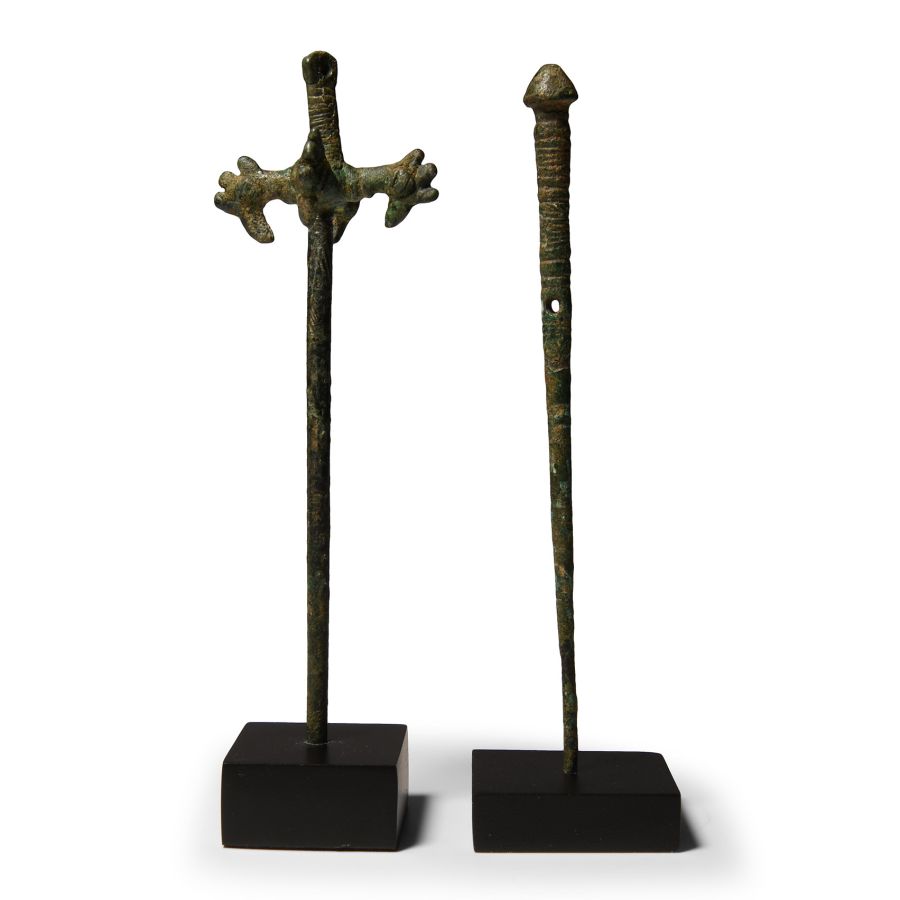 Amlash Bronze Cloak Pin Collection