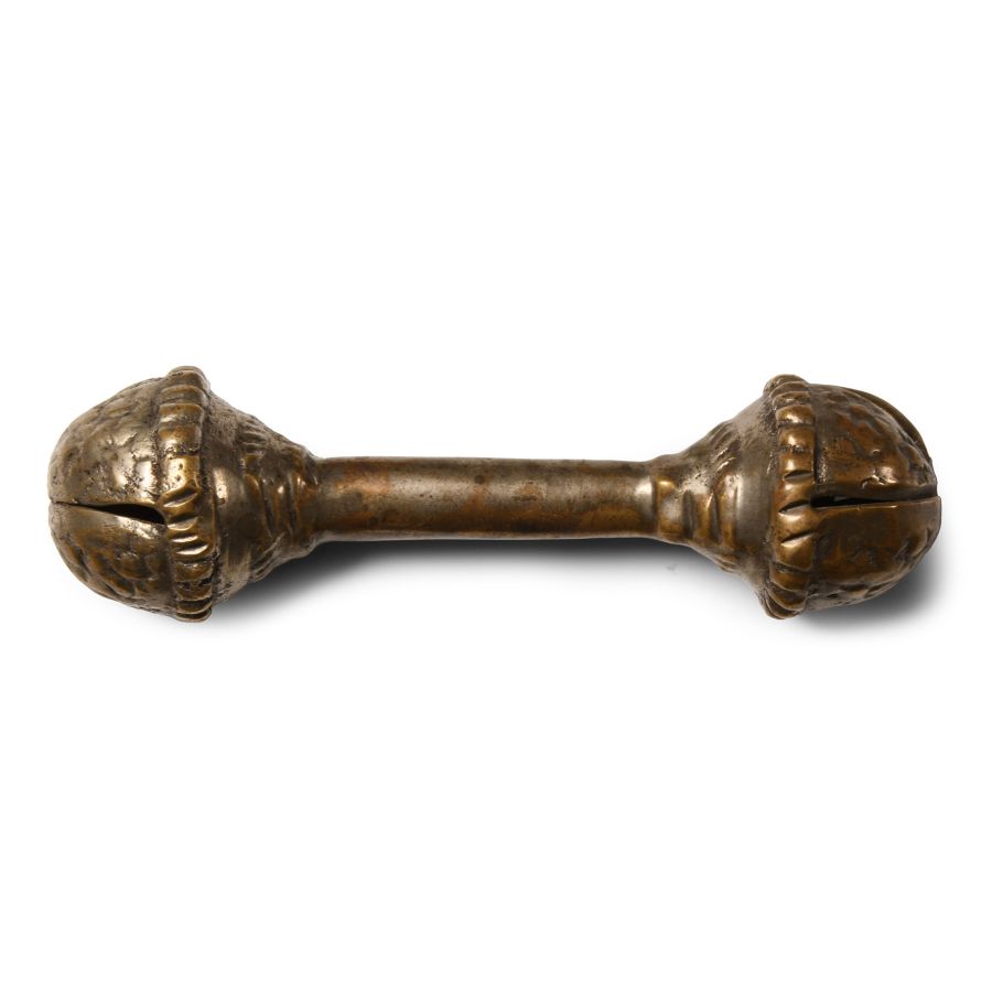 Victorian Bronze Child's Rattle