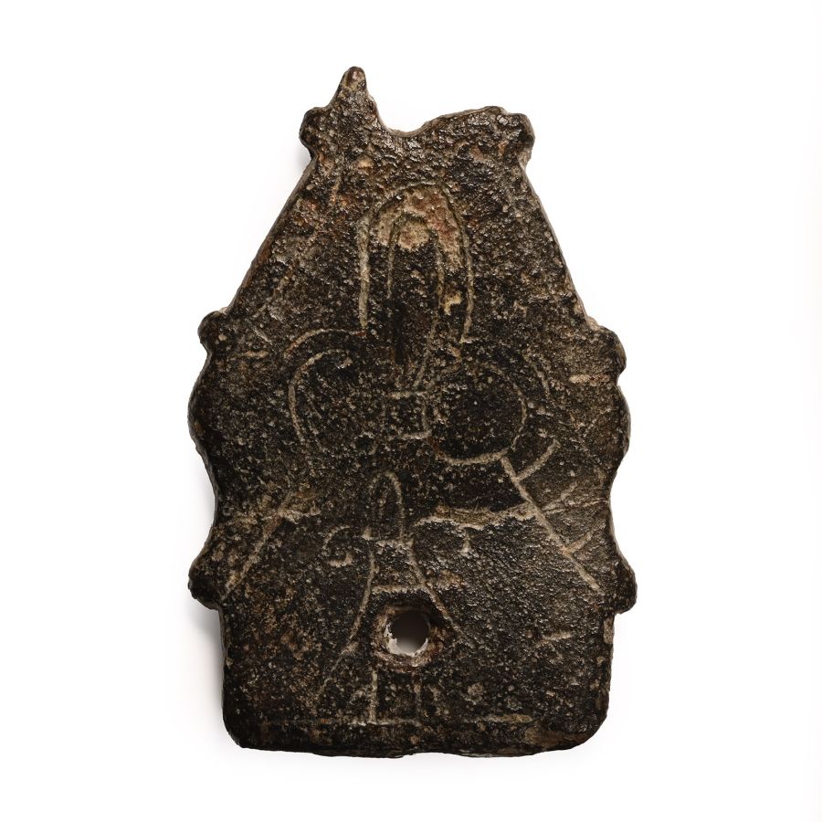 Anglo-Scandinavian Viking Stirrup Apex Mount