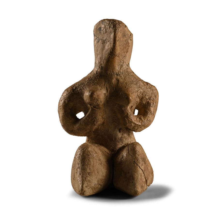 Tell Halaf Idol of a Seated Mother Goddess