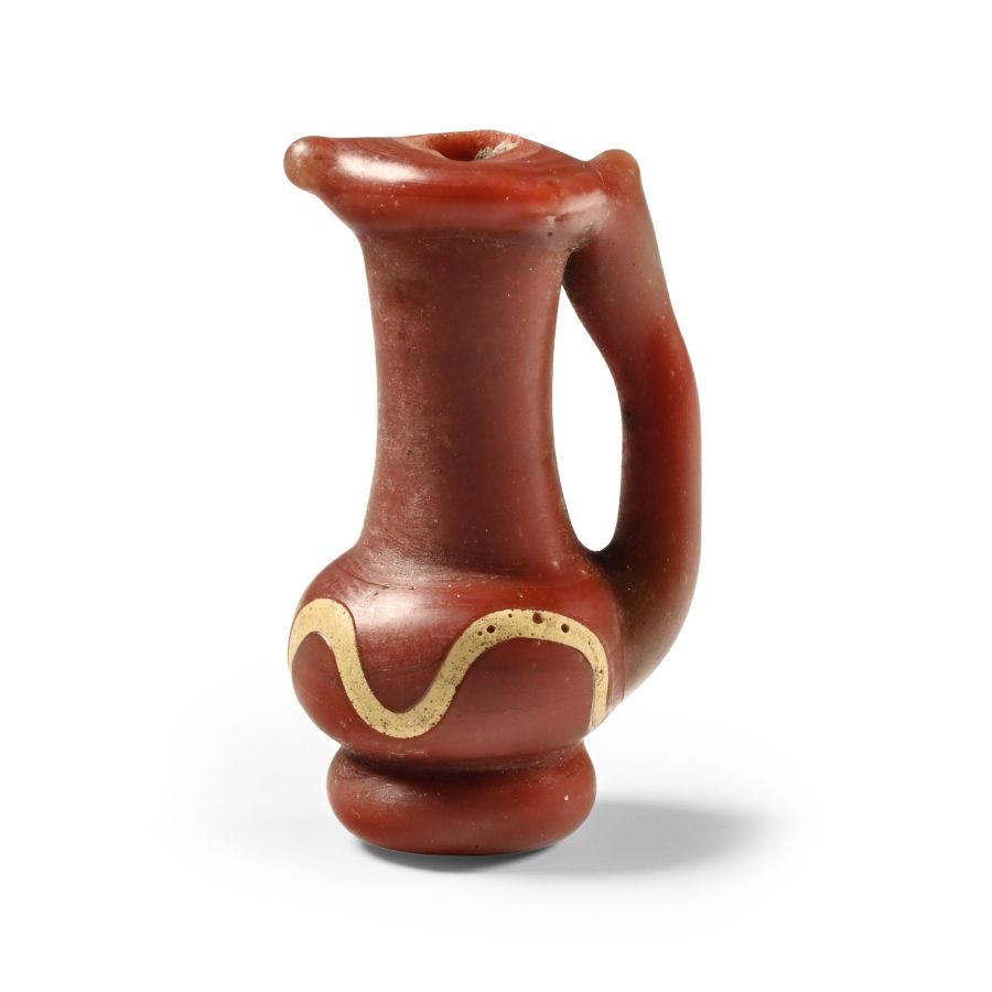 Phoenician Core-Formed Glass Juglet Bead