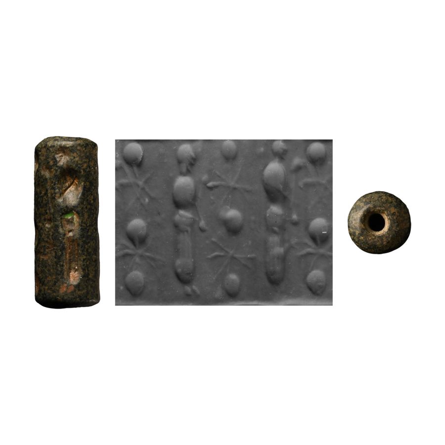 Mesopotamian Hardstone Cylinder Seal