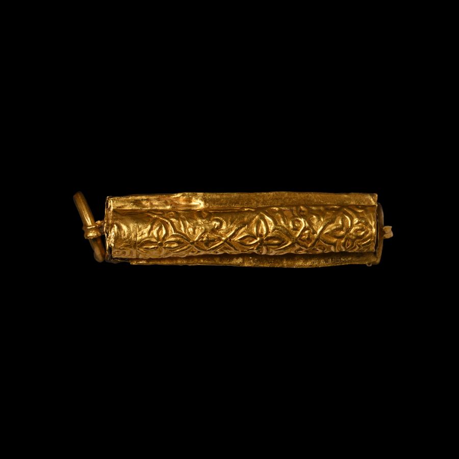 Seljuk Gold Pendant with Two Birds
