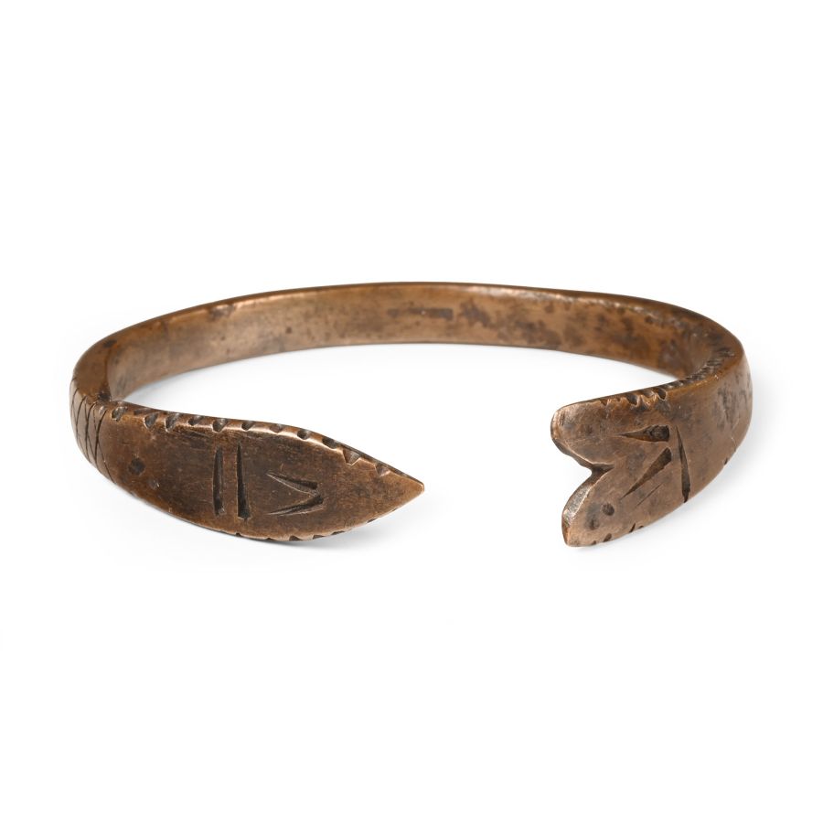 Medieval Bronze Fish Bracelet