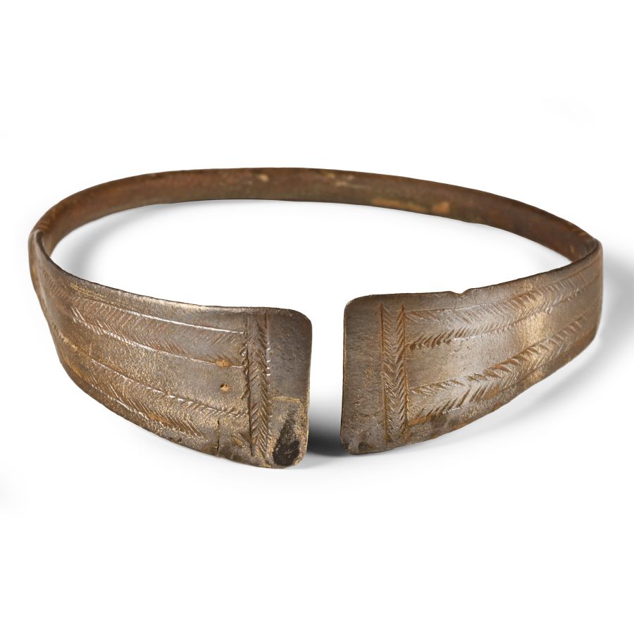Viking Age Decorated Bronze Bracelet