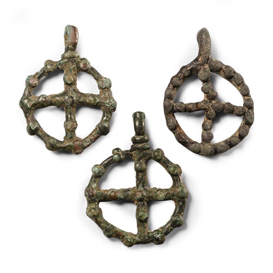 Amlash Bronze Openwork Pendant Group