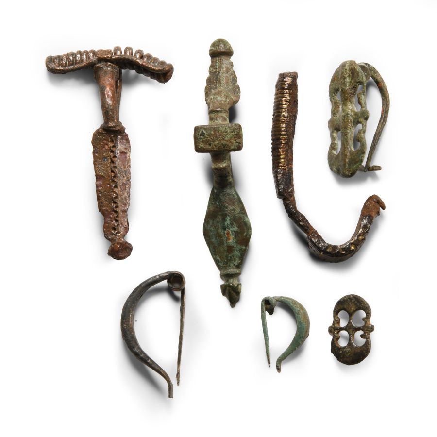 Roman and Other Bronze Brooch Group