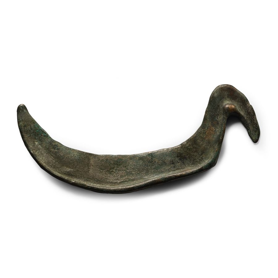Late Bronze Age Hooked Sickle Blade