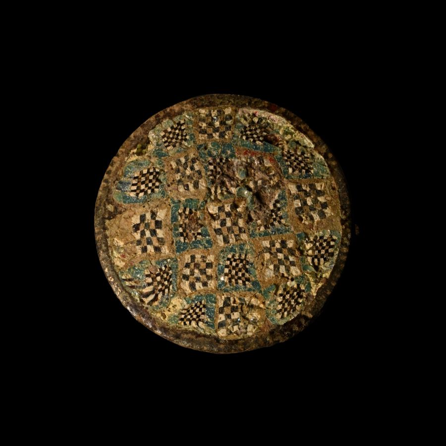 Roman Bronze Plate Brooch