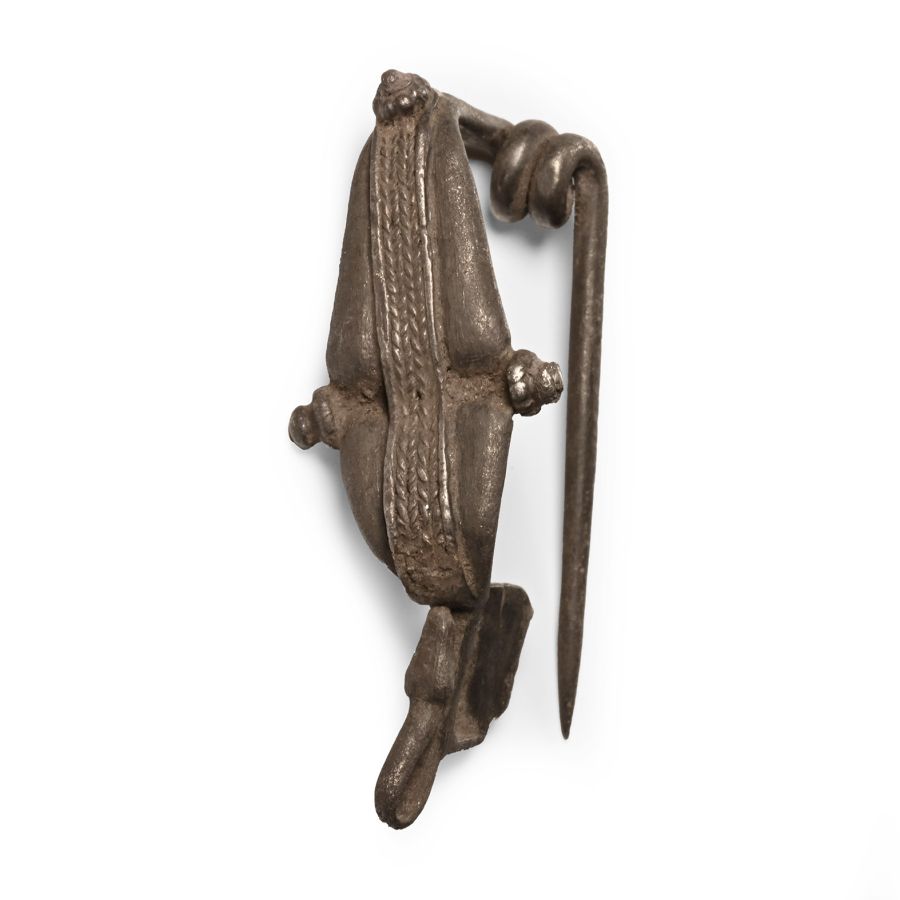 Greek Silver Fibula
