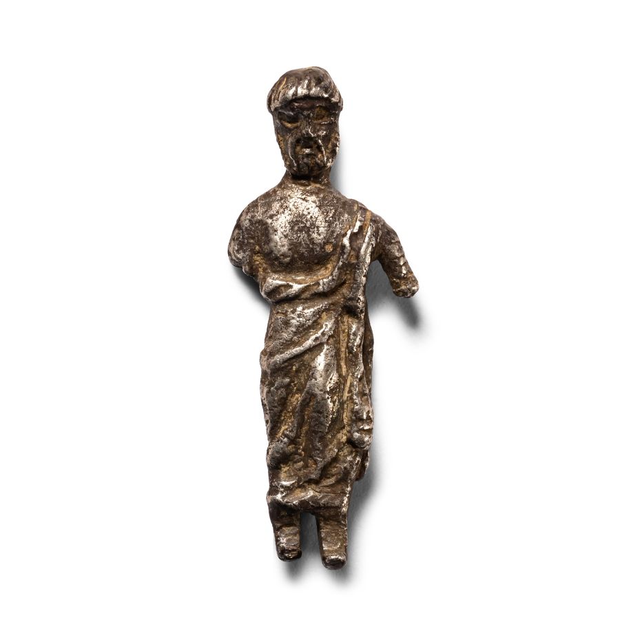 Roman Silver Figure of a Man