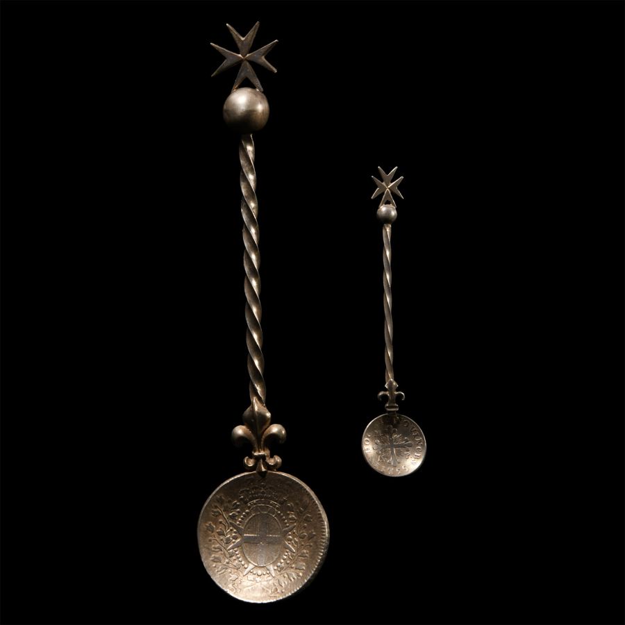 Knights of Malta 'Order of St. John' Silver Spoon Group