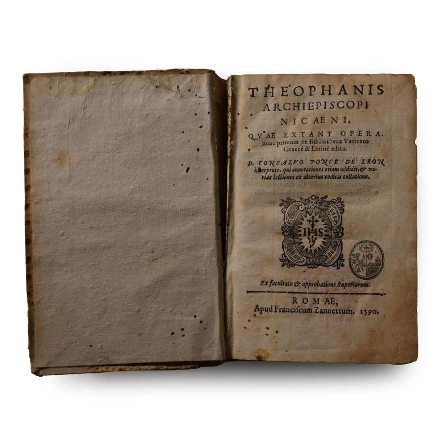 General Books - Theophanis Archiepiscopi Nicaeni, Qvae Extant Opera