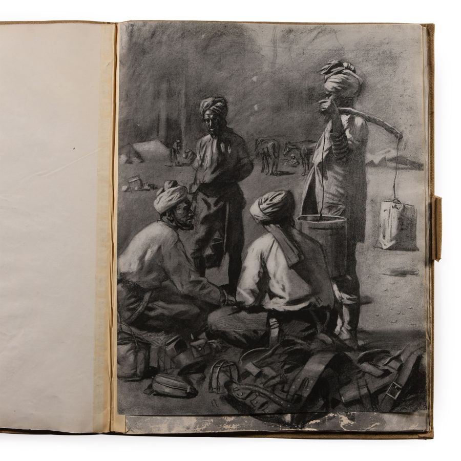 General Books - Field Sketchbook of Lucien Jonas - Armee Anglaise
