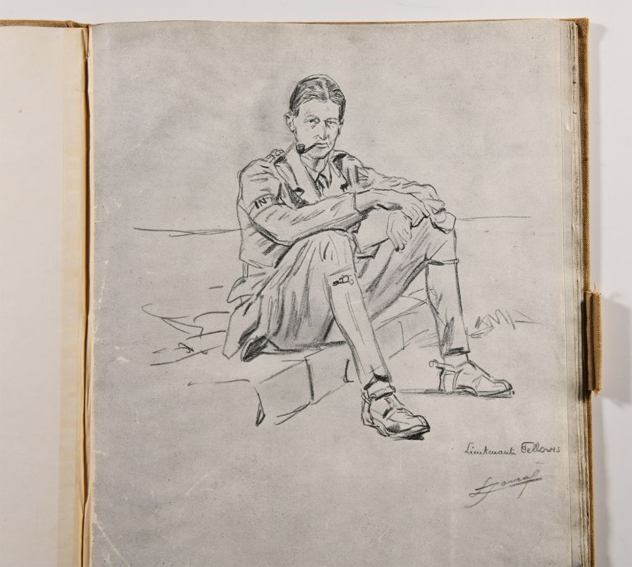 General Books - Field Sketchbook of Lucien Jonas - Armee Anglaise