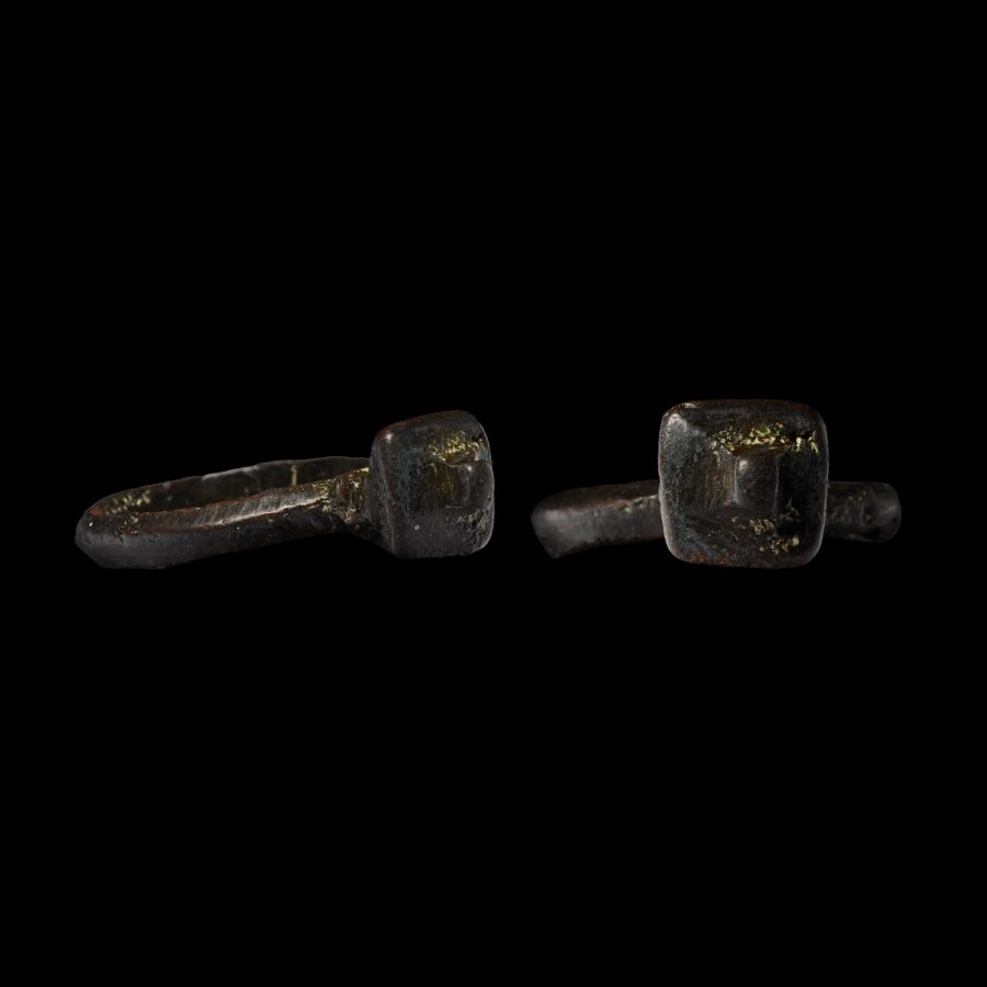Roman Bronze Architectural Ring