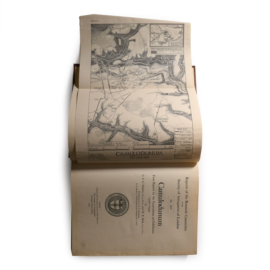 Archaeological Books - Roman Camulodunum - First Report on the Excavations at Colchester 1930-1939
