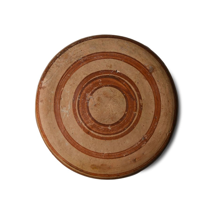 Large Mycenaean Three-Handled Terracotta Alabastron