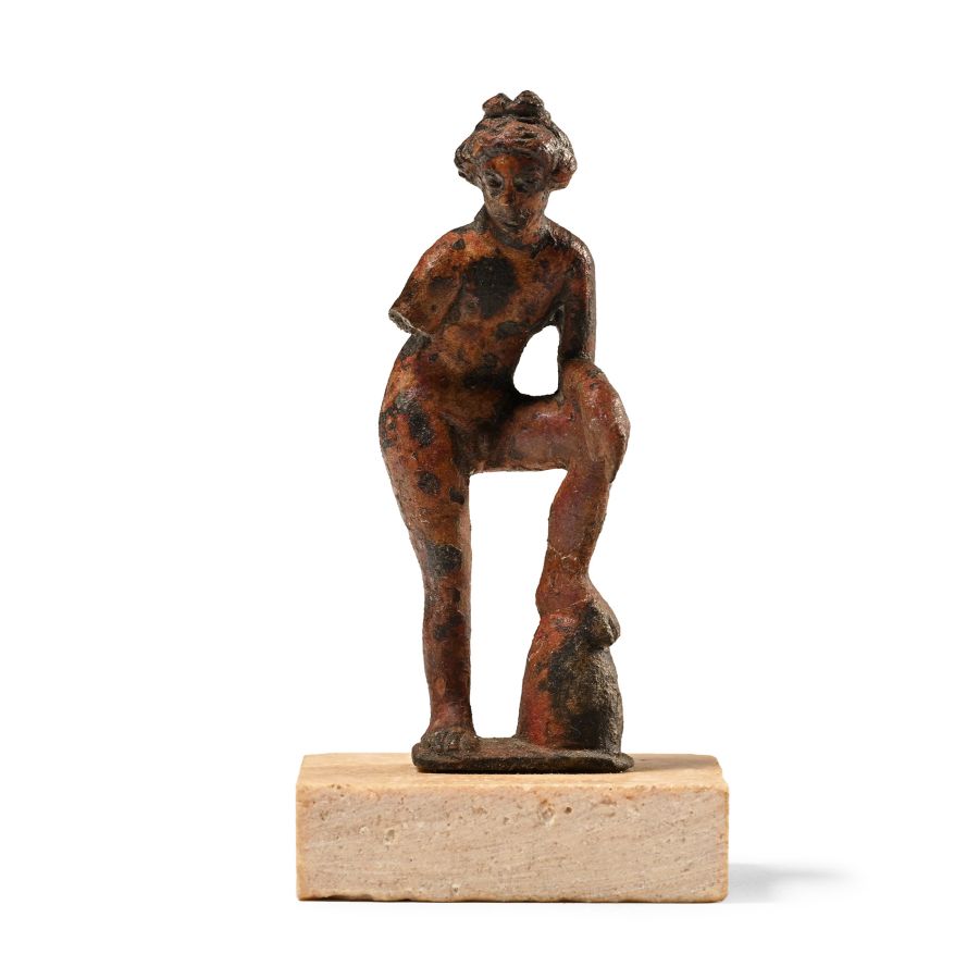 Roman Bronze Apollo Statuette