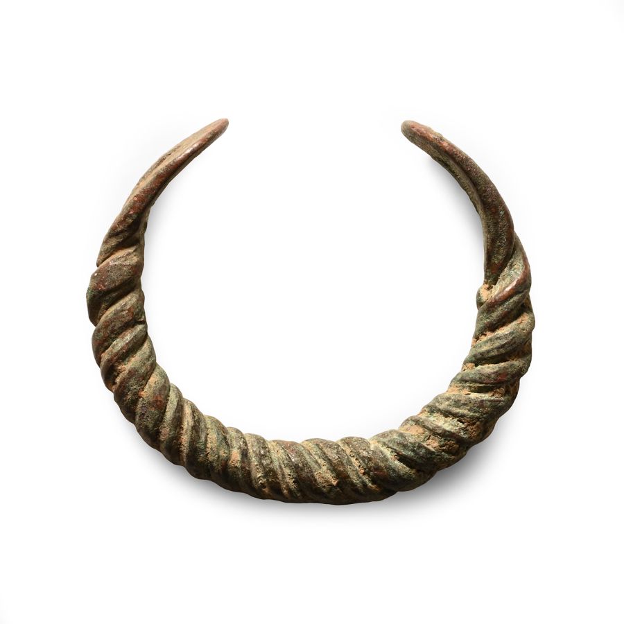 Viking Age Bronze Twisted Bracelet