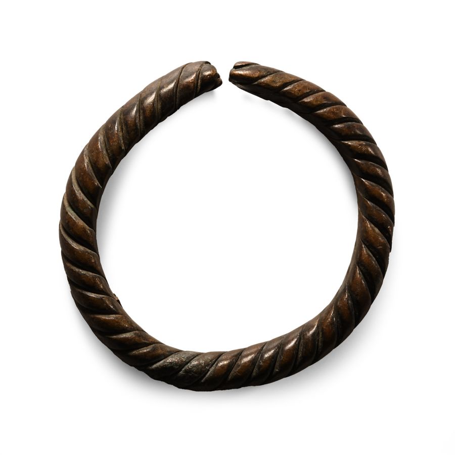 Viking Age Twisted Bronze Bracelet