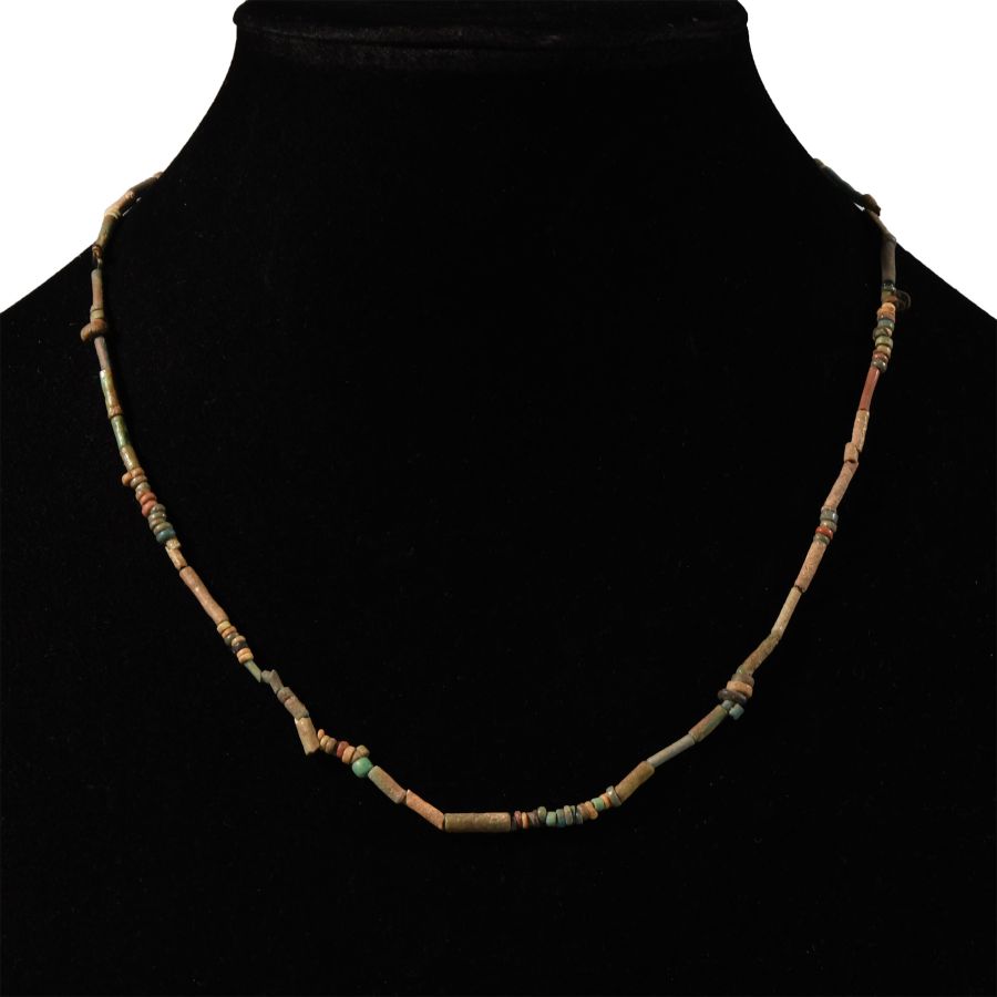 Egyptian Mummy Bead Necklace