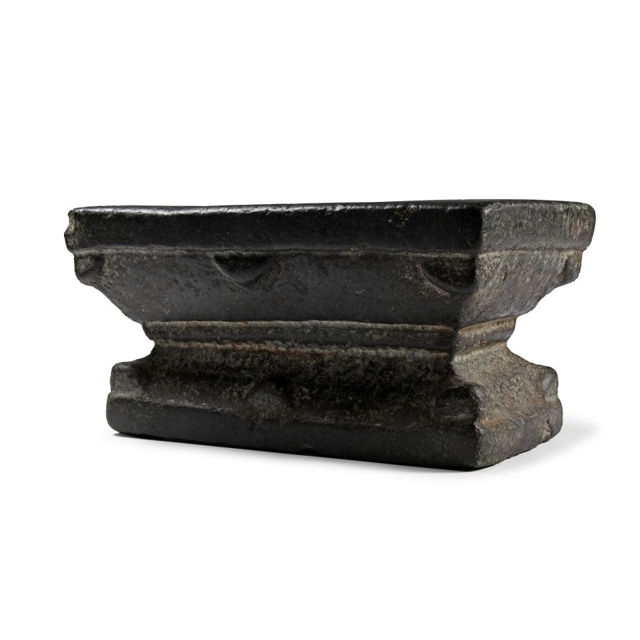 Western Asiatic Black Stone Altar Piece