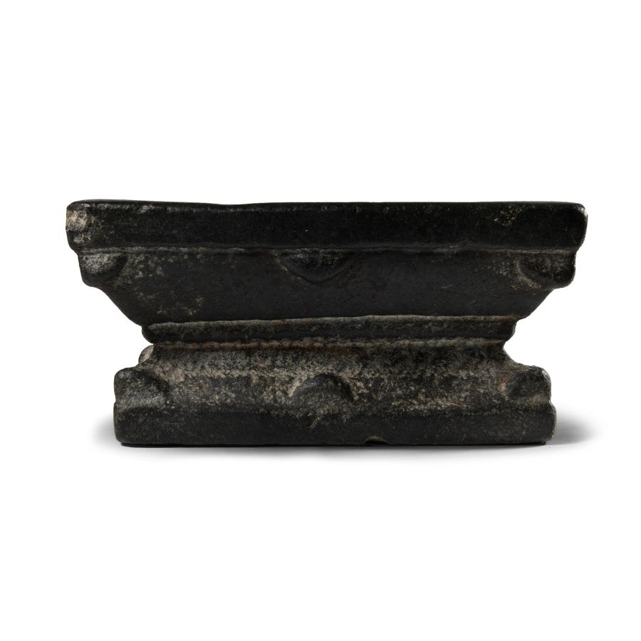 Western Asiatic Black Stone Altar Piece