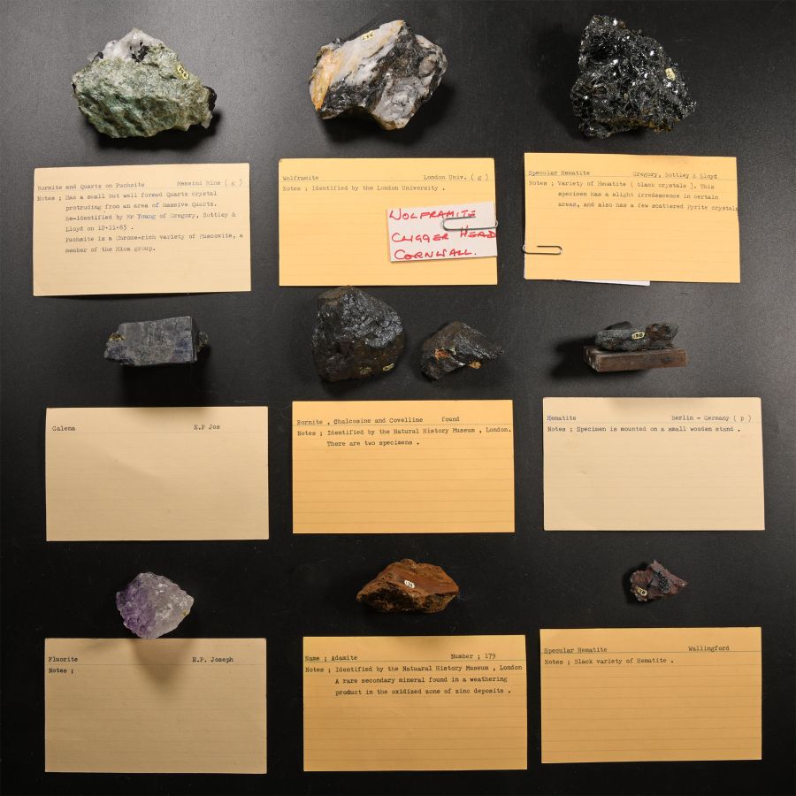 Natural History - Historic Mineral Specimen Collection