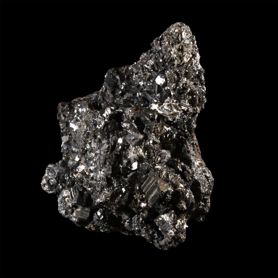 Natural History - Historic 'Cornwall' Bournonite and Arsenopyrite or Sphalerite Mineral Specimen