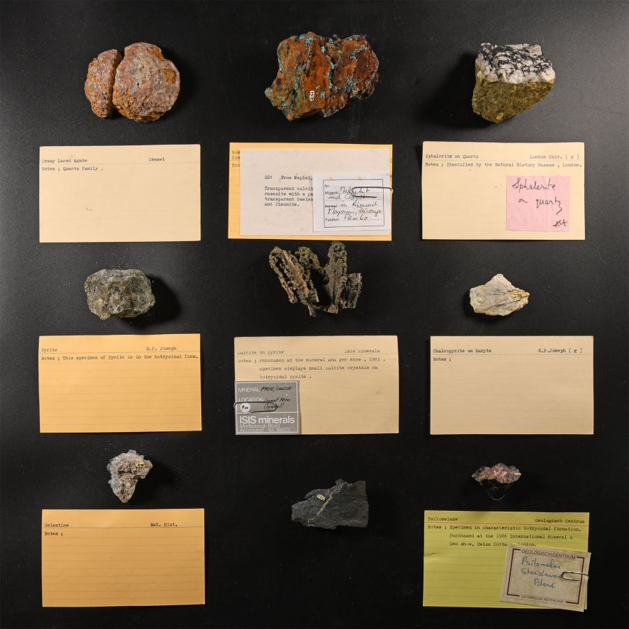Natural History - Historic Mineral Specimen Collection