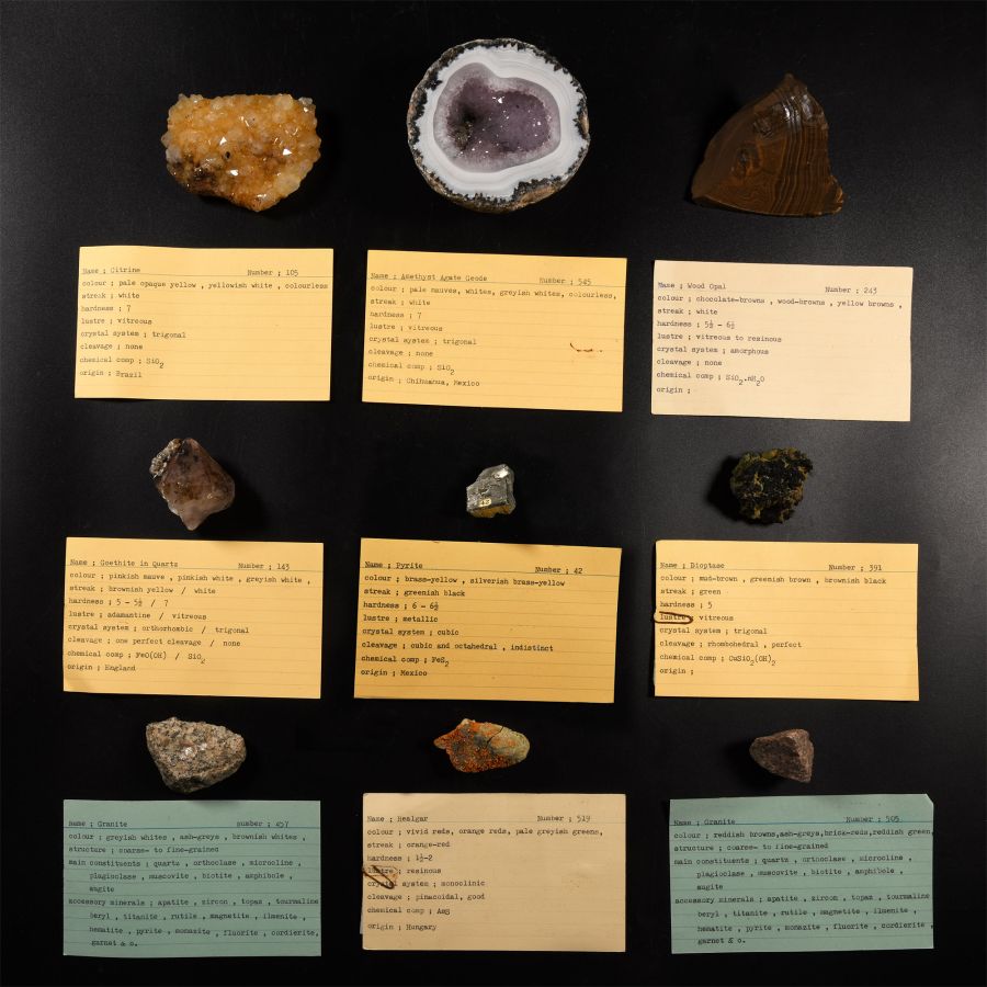 Natural History - Historic Mineral Specimen Collection