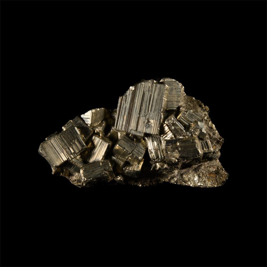 Natural History - Historic 'Mexico' Pyrite Mineral Specimen