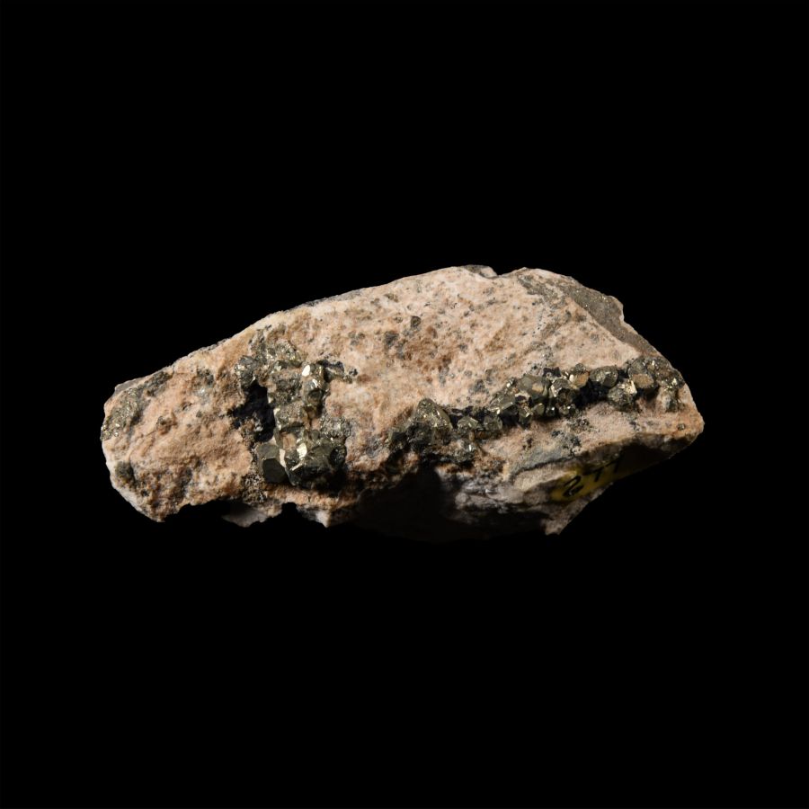 Natural History - Historic 'Chilean Andes' Silver Mineral Specimen with Some Octahedral Crystals