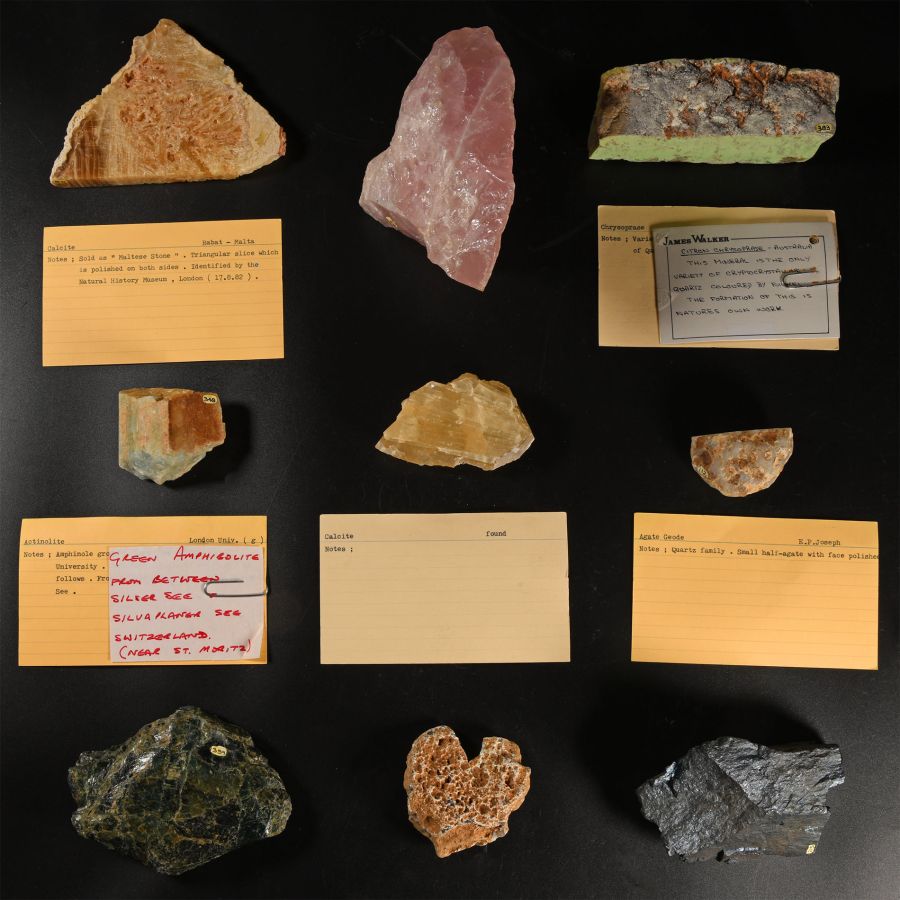 Natural History - Historic Mineral Specimen Collection