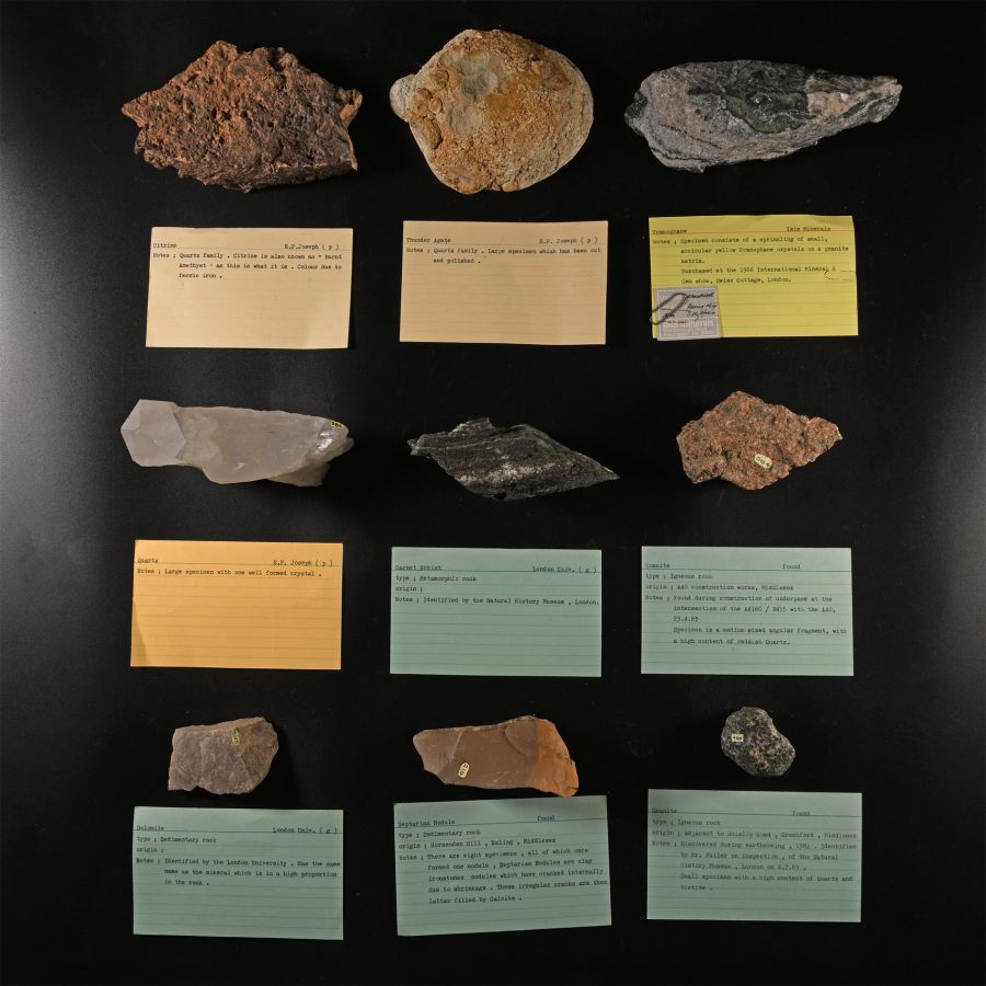Natural History - Historic Mineral Specimen Collection
