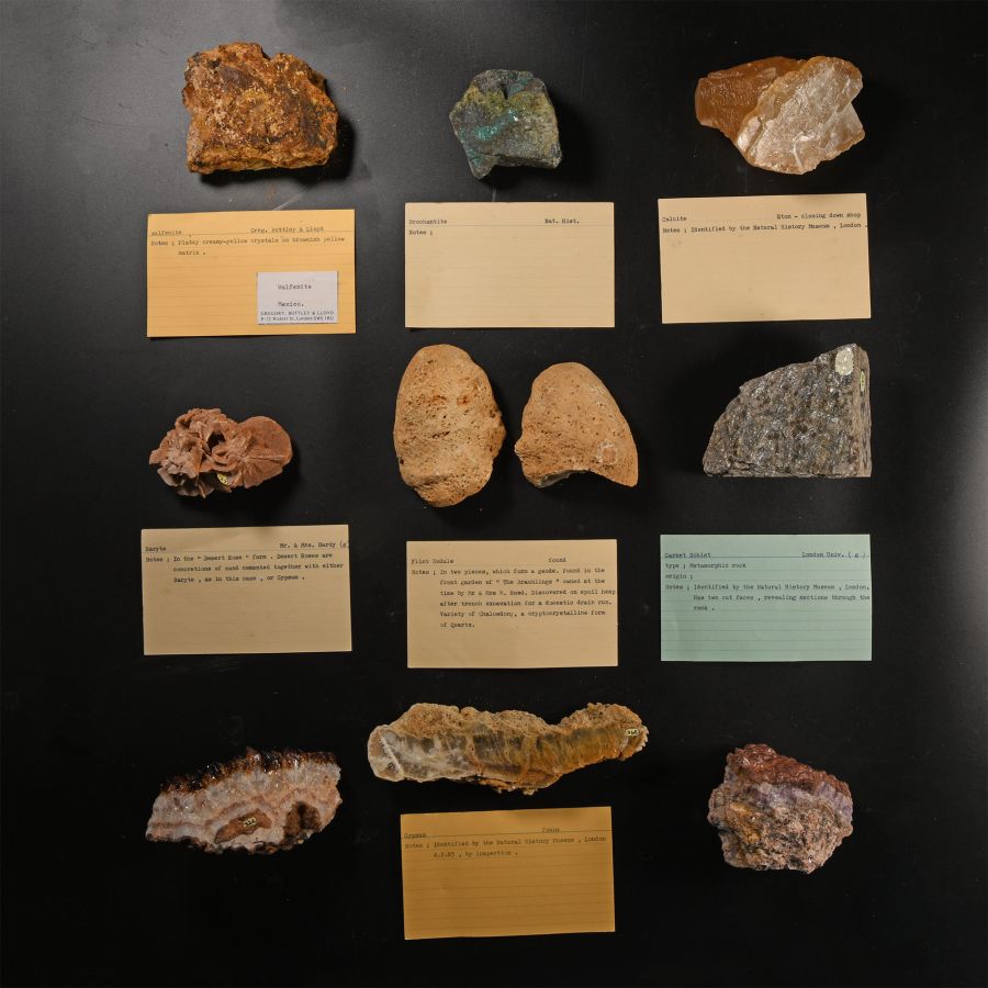 Natural History - Historic Mineral Specimen Collection