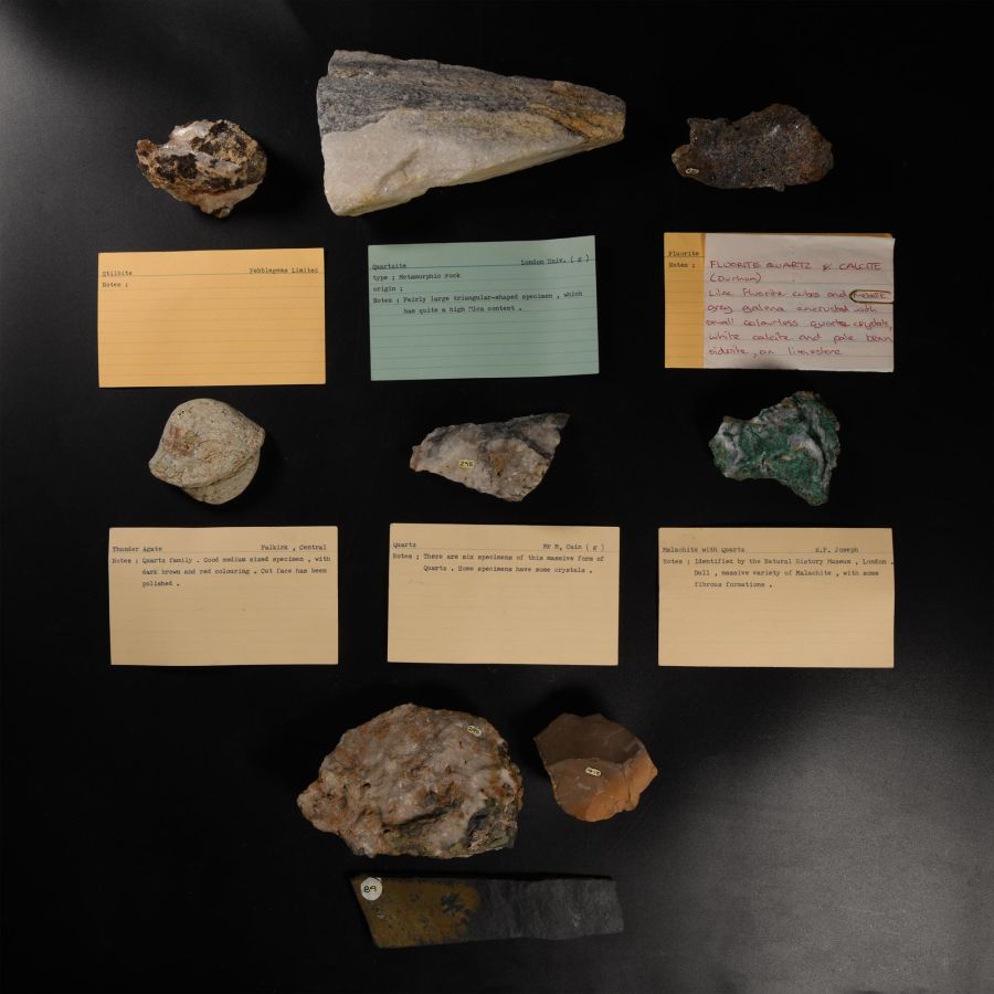 Natural History - Historic Mineral Specimen Collection
