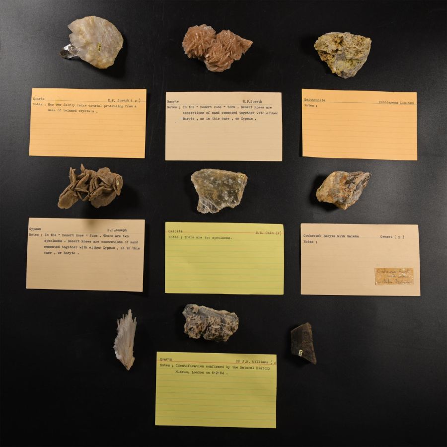 Natural History - Historic Mineral Specimen Collection