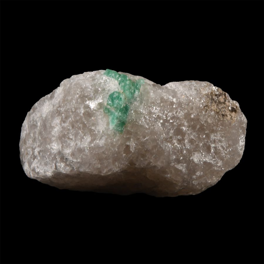 Natural History - Historic 'Zimbabwe' Emerald in Quartz Specimen