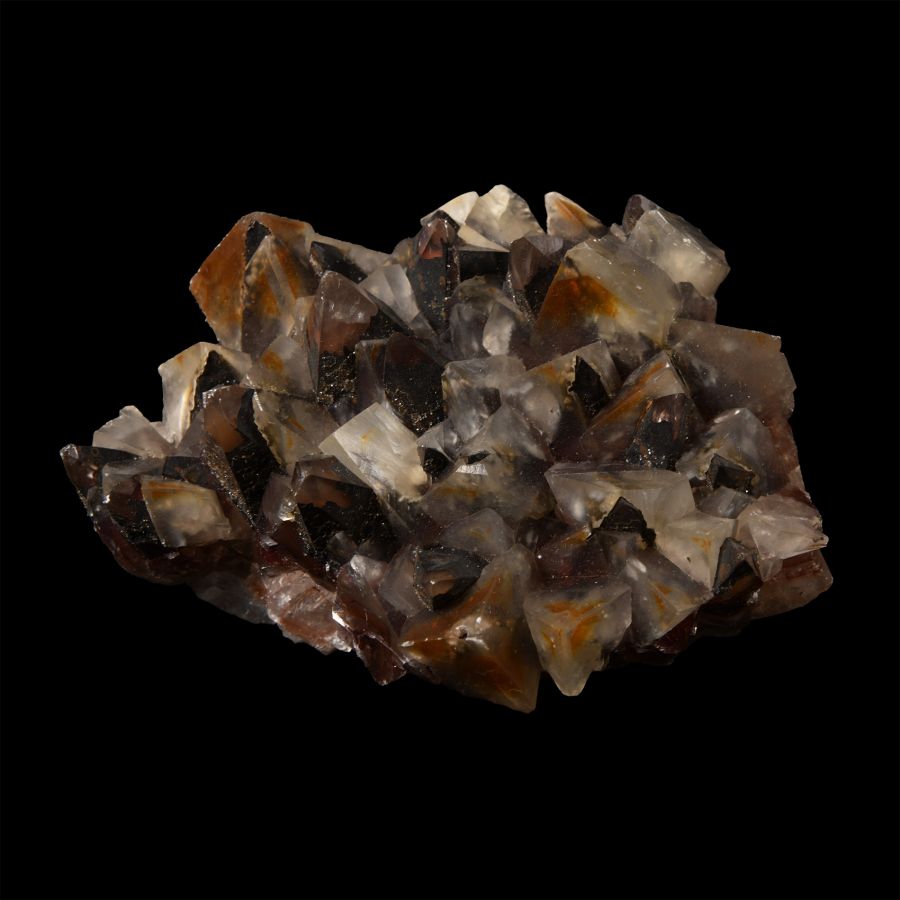 Natural History - Historic 'Mexico' Phantom Calcite Crystal Specimen