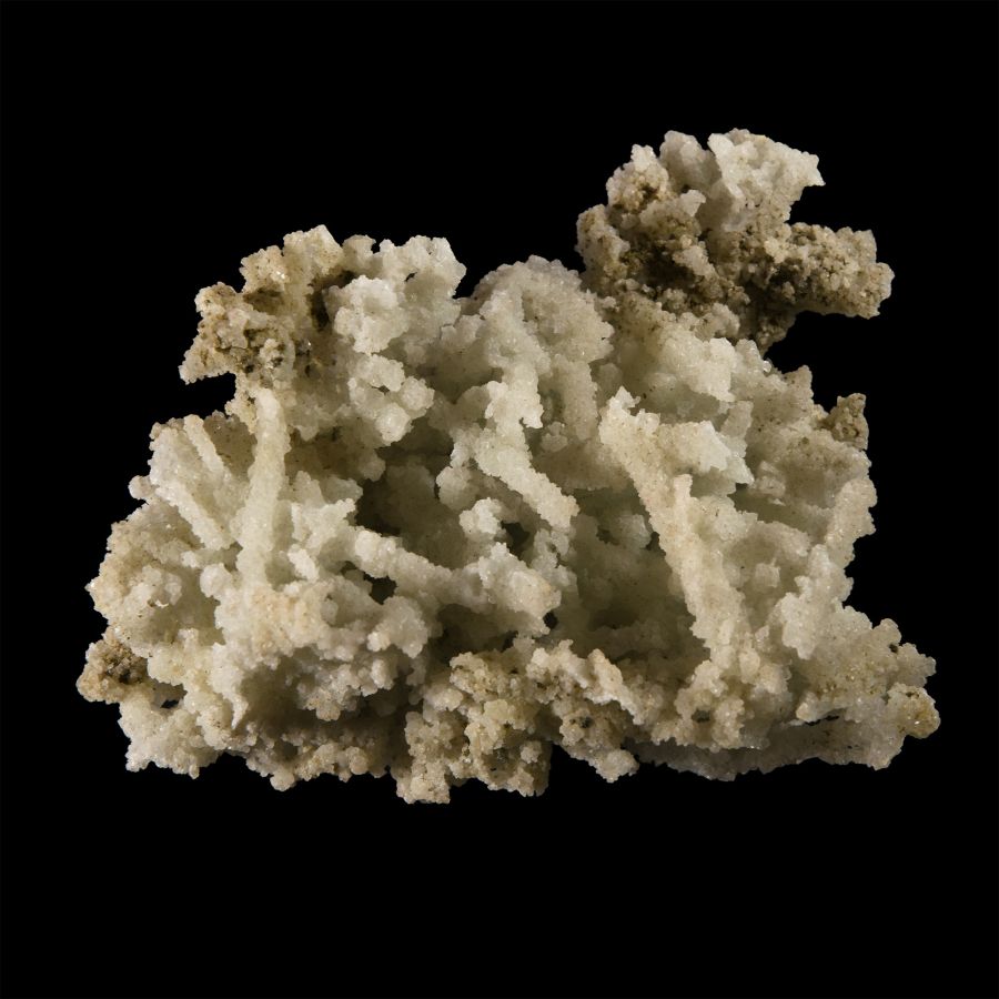 Natural History - Historic 'India' Prehnite Mineral Specimen