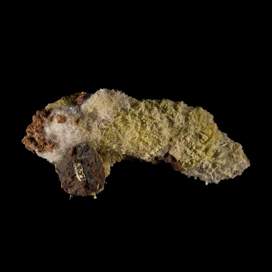 Natural History - Historic 'Morocco' Zincite Mineral Specimen