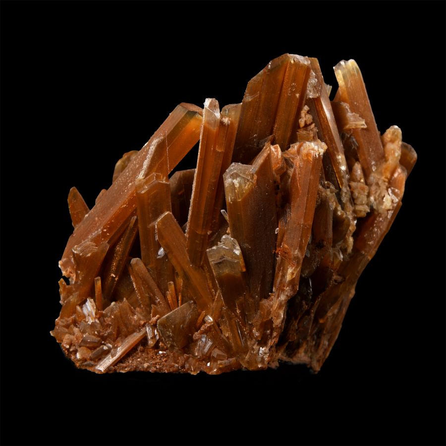 Natural History - Historic 'Naca, Mexico' Selenite Crystal Specimen