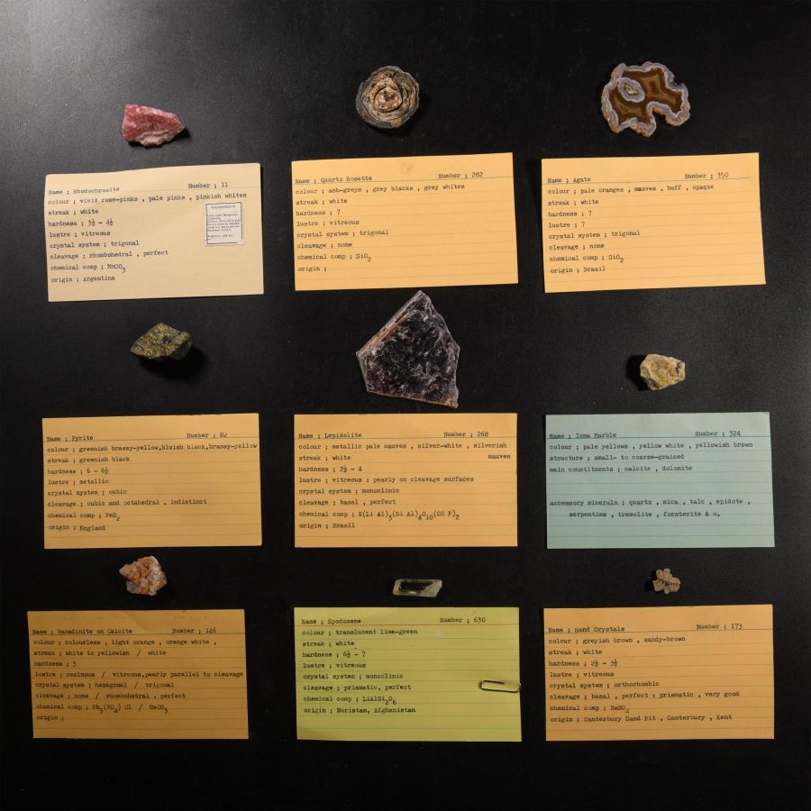 Natural History - Historic Mineral Specimen Collection