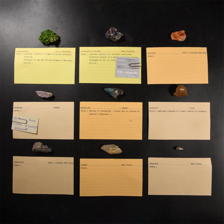 Natural History - Historic Mineral Specimen Collection